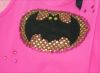 Kids Costumes to Hire - BatGirl 10 - 11 Years - (Pink Top, black cape, pink tutu)